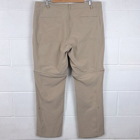The North Face women’s paramount convertible tan hiking pant outdoor size 16 - Picture 5 of 5